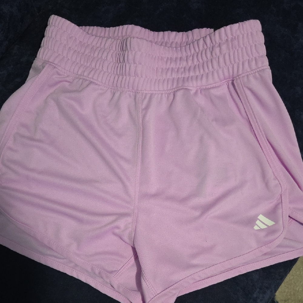 Adidas light lavender athletic shorts!!!